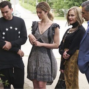 Balenciaga Dress as seen on Alexis Rose on Schitt’s creek